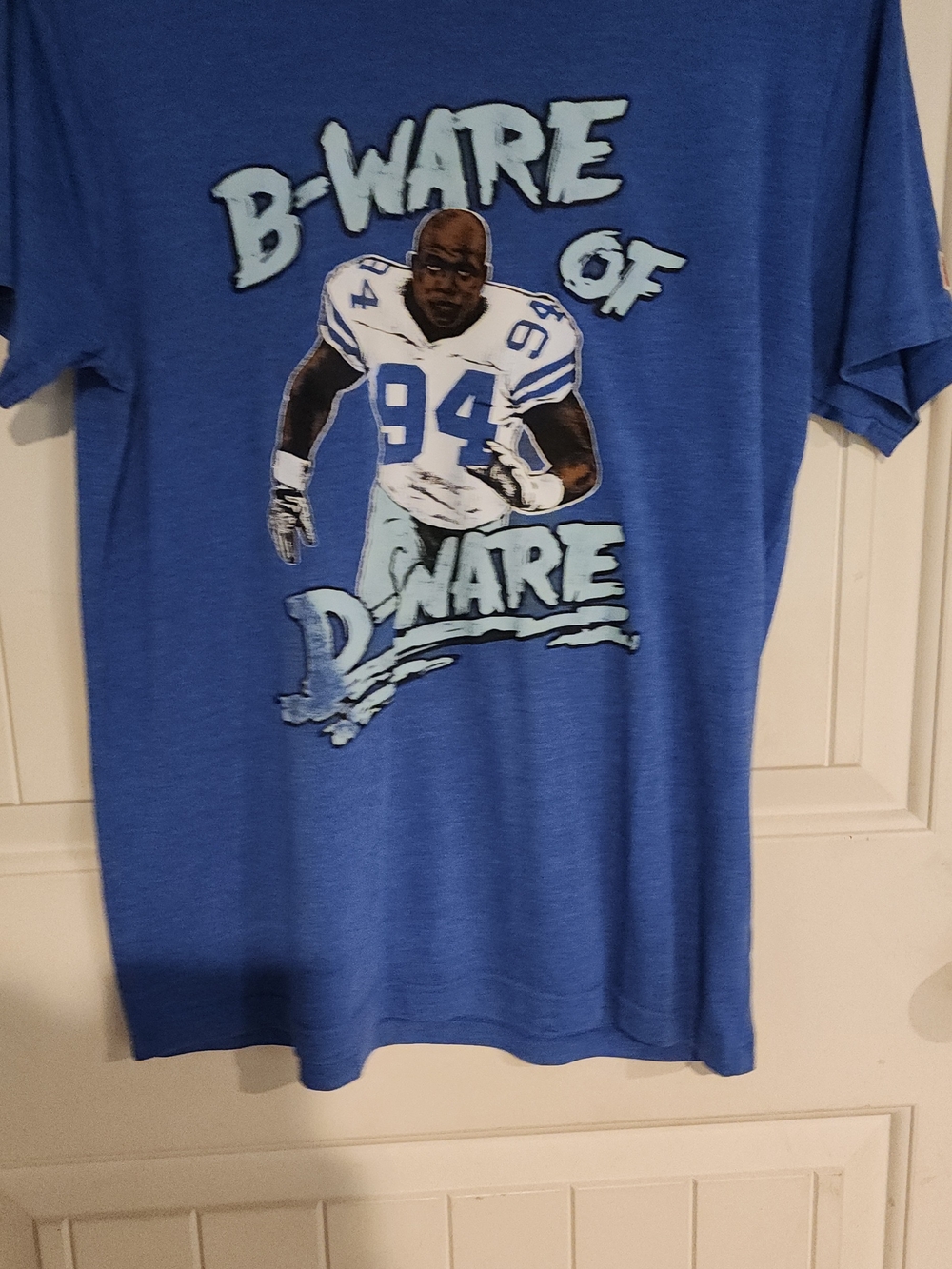 HOMAGE Blue 'B-WARE' Graphic Short Sleeve Tee